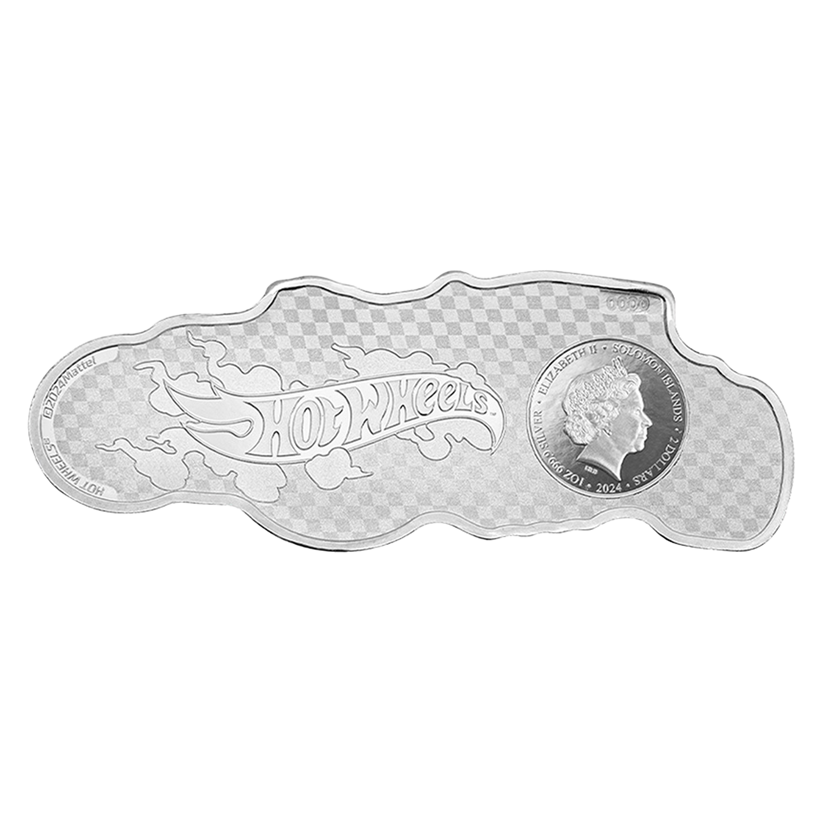 Buy 1 oz Silver Hot Wheels™ Bone Shaker™ Coin (2024), image 3