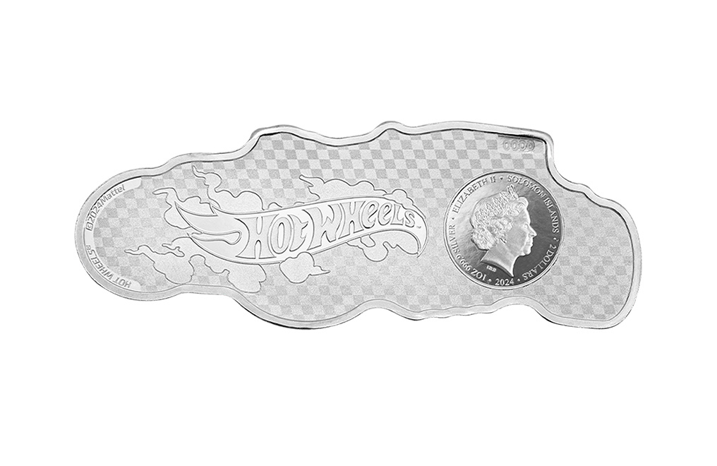 Buy 1 oz Silver Hot Wheels™ Bone Shaker™ Coin (2024), image 4