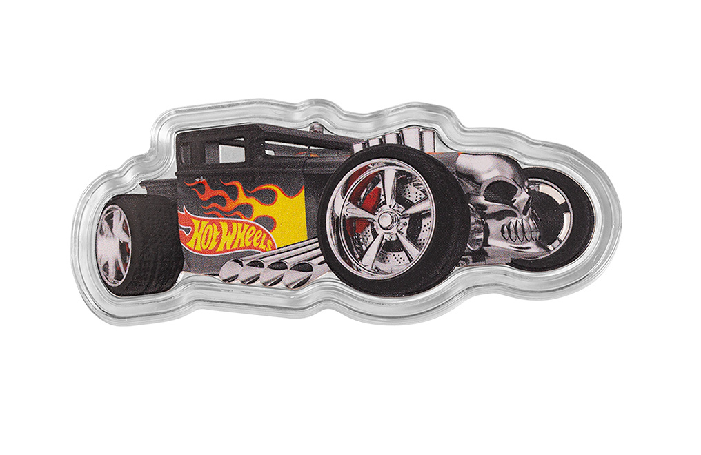 Buy 1 oz Silver Hot Wheels™ Bone Shaker™ Coin (2024), image 5