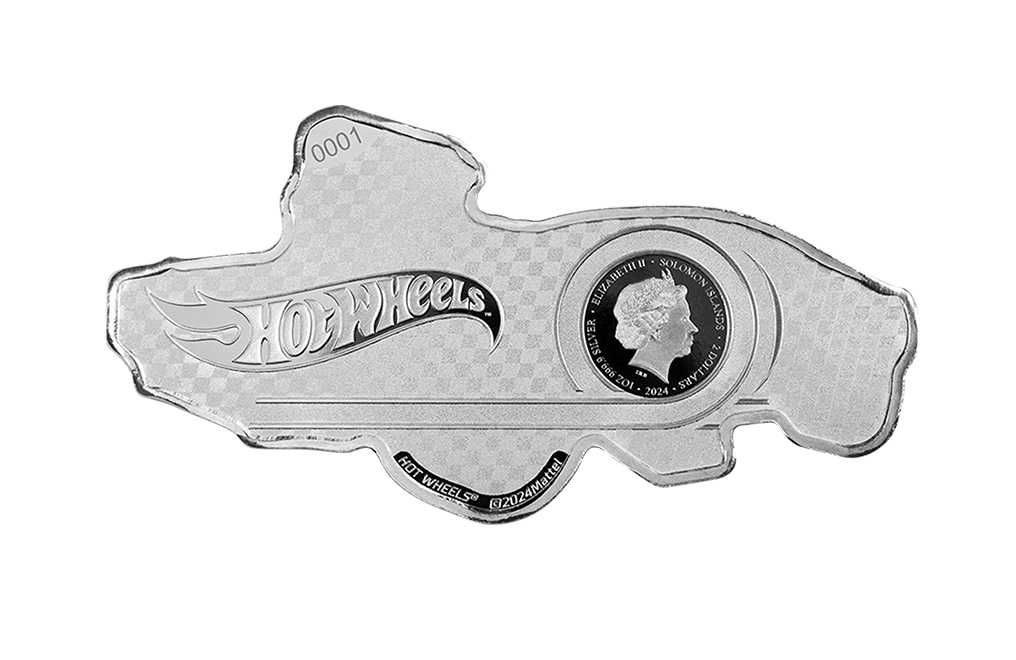 Buy 1 oz Silver Hot Wheels™ Rodger Dodger™ Coin (2024), image 1