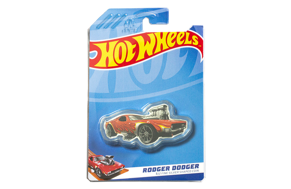 Buy 1 oz Silver Hot Wheels™ Rodger Dodger™ Coin (2024), image 2