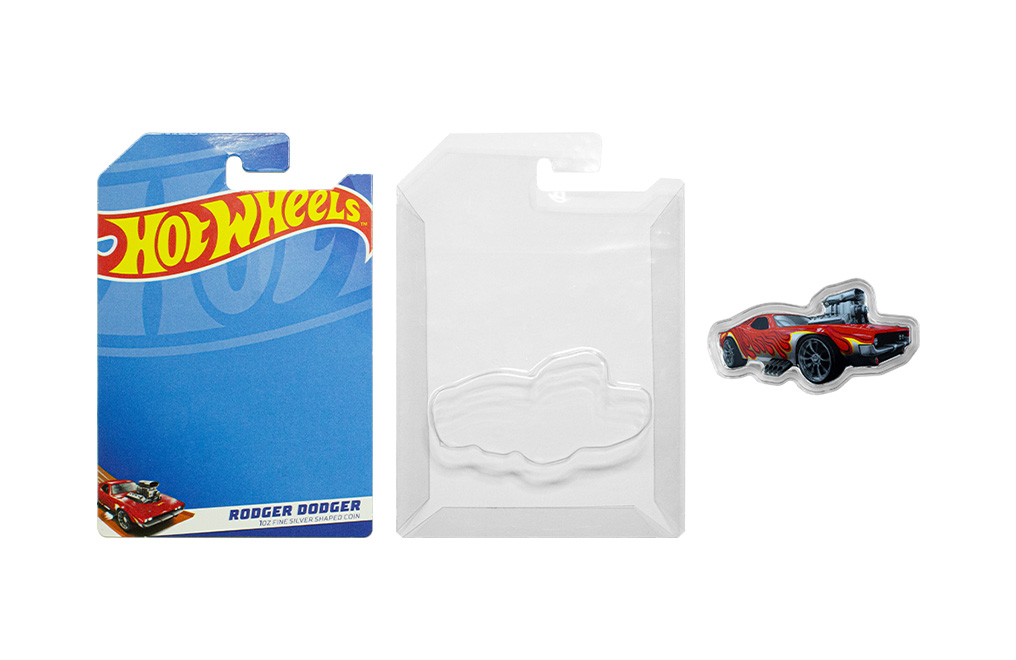 Buy 1 oz Silver Hot Wheels™ Rodger Dodger™ Coin (2024), image 5