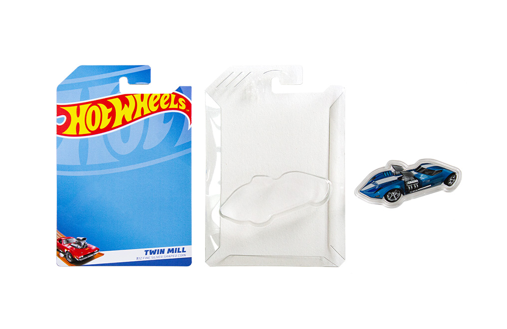 Buy 1 oz Silver Hot Wheels™ Twin Mill™ Coin (2023), image 4