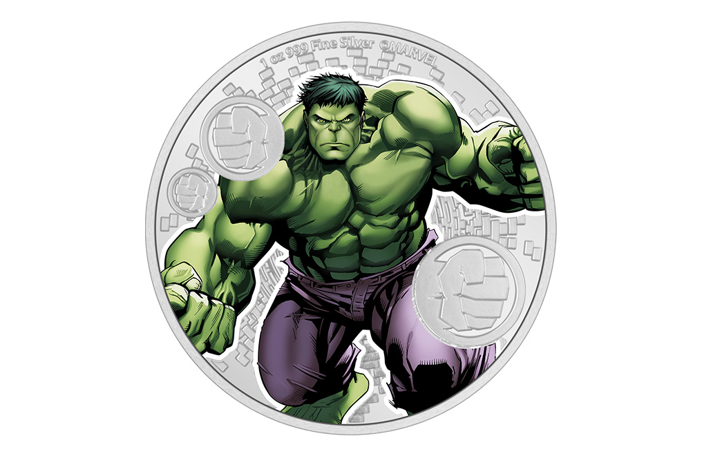 Buy 1 oz Silver Hulk™ Coin (2023), image 0