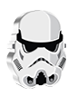 1 oz Silver Faces of the Empire™ Imperial Stormtrooper Coin (2021)