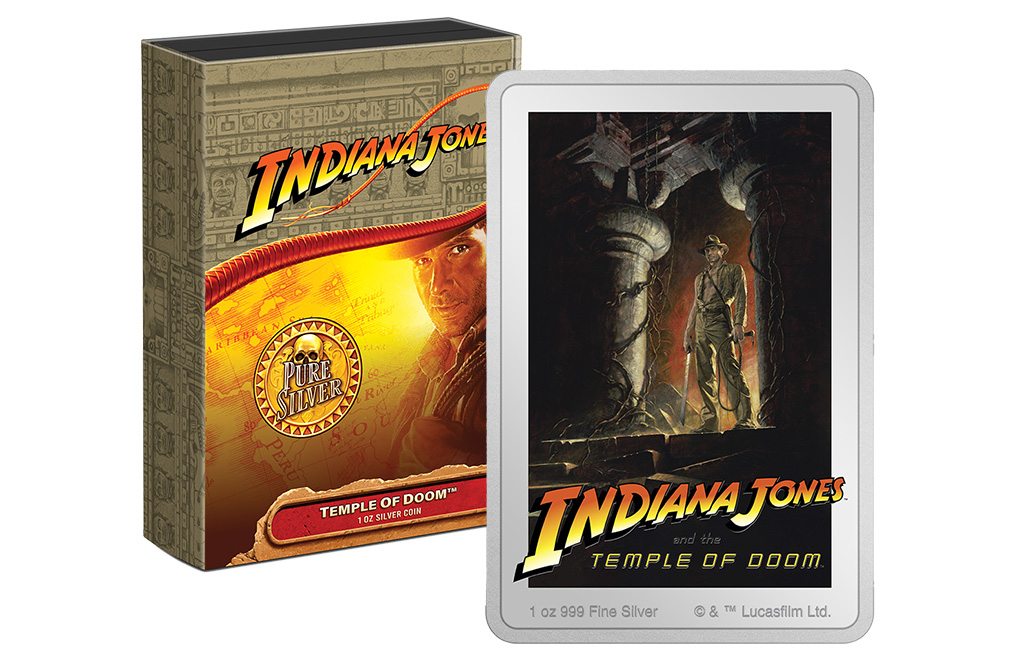 Buy 1 oz Silver Indiana Jones and Temple of Doom Coin (2023), image 2