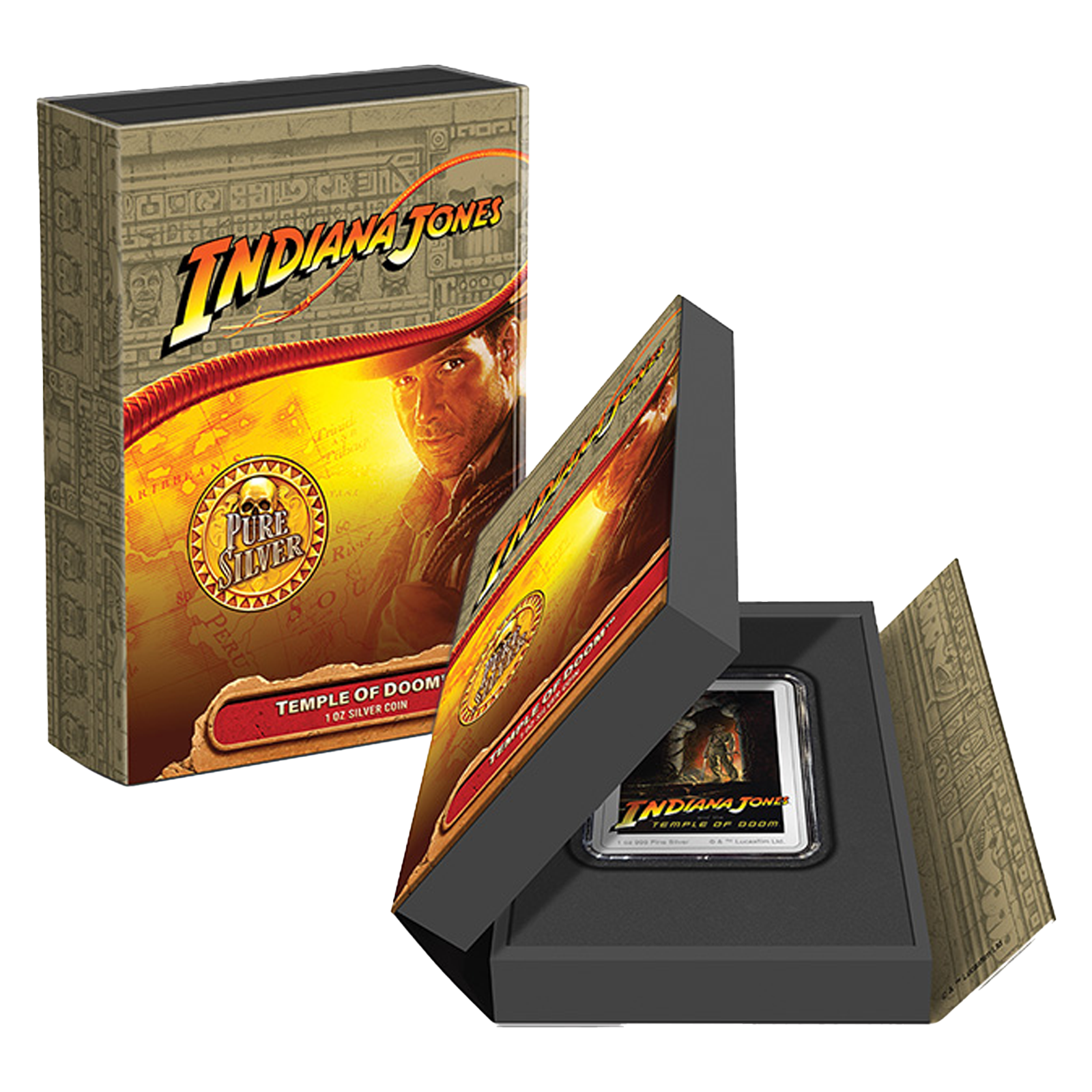 Buy 1 oz Silver Indiana Jones and Temple of Doom Coin (2023), image 2