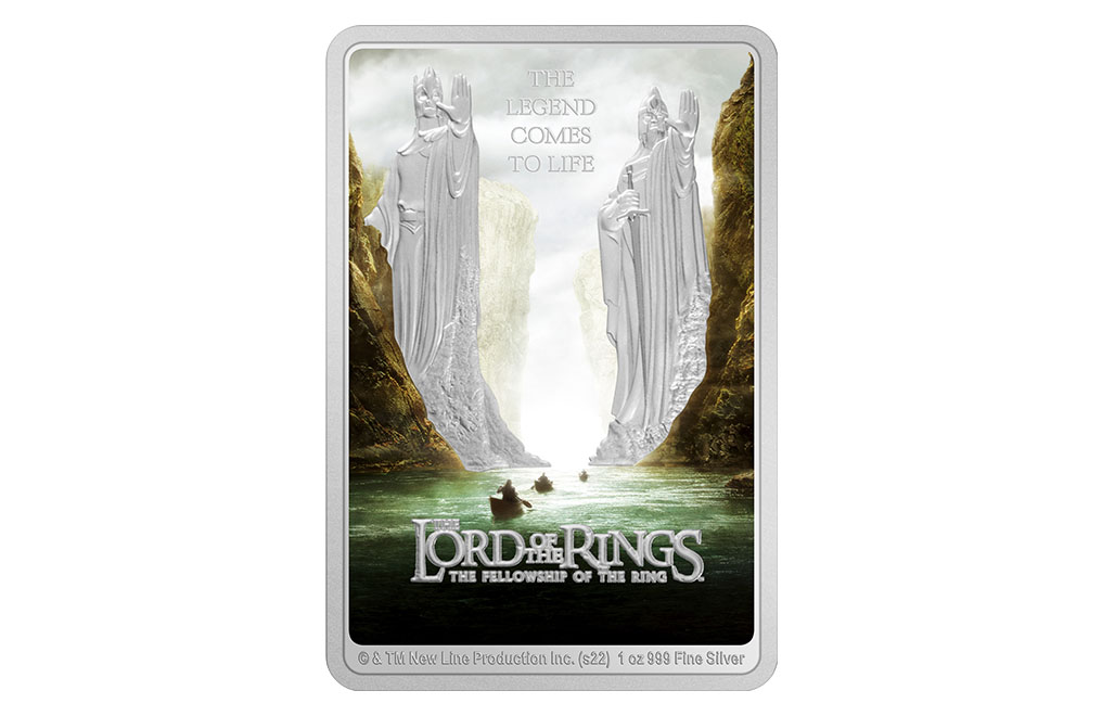 Buy 1 oz Silver LORD OF THE RINGS™ Fellowship of the Ring Coin (2022), image 0