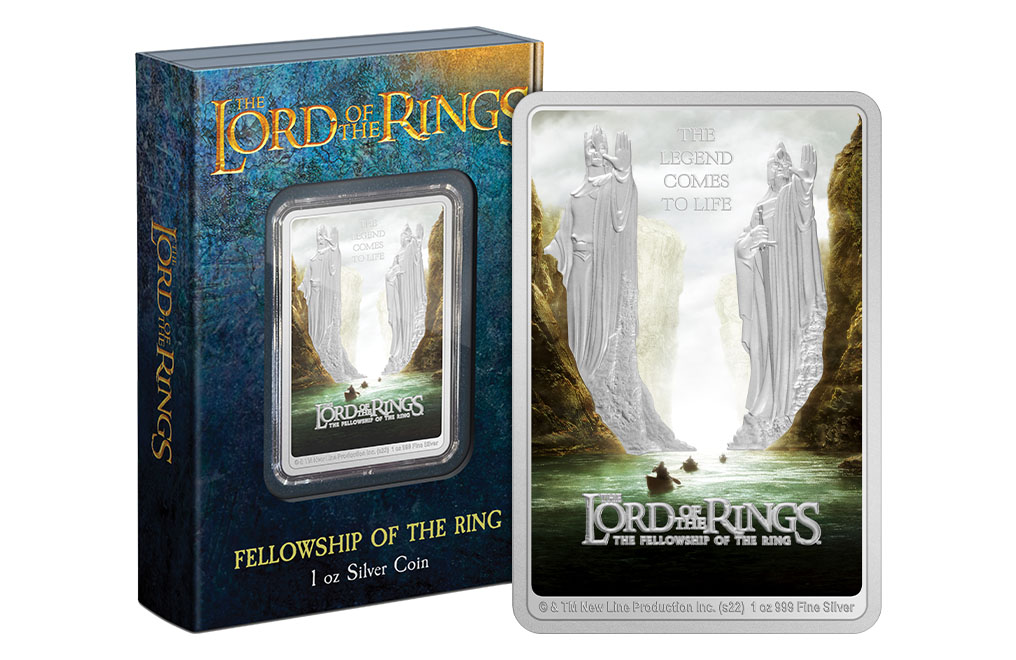 Buy 1 oz Silver LORD OF THE RINGS™ Fellowship of the Ring Coin (2022), image 2