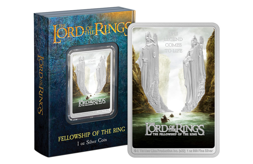 The Two Towers 1oz Silver Coin - THE LORD OF THE RINGS™