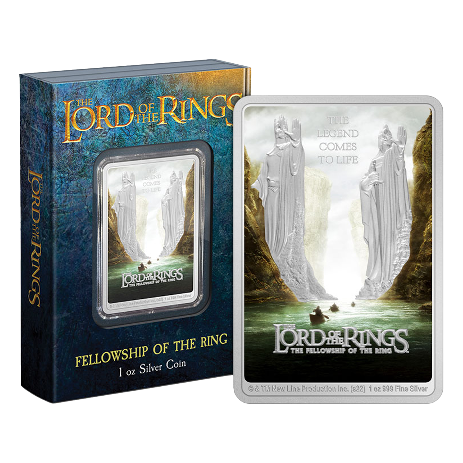 Buy 1 oz Silver LORD OF THE RINGS™ Fellowship of the Ring Coin (2022), image 2
