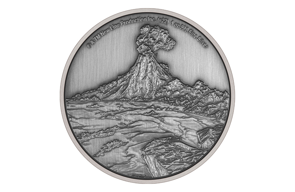 Buy 1 oz Silver THE LORD OF THE RINGS ™ Mount Doom (2022), image 0