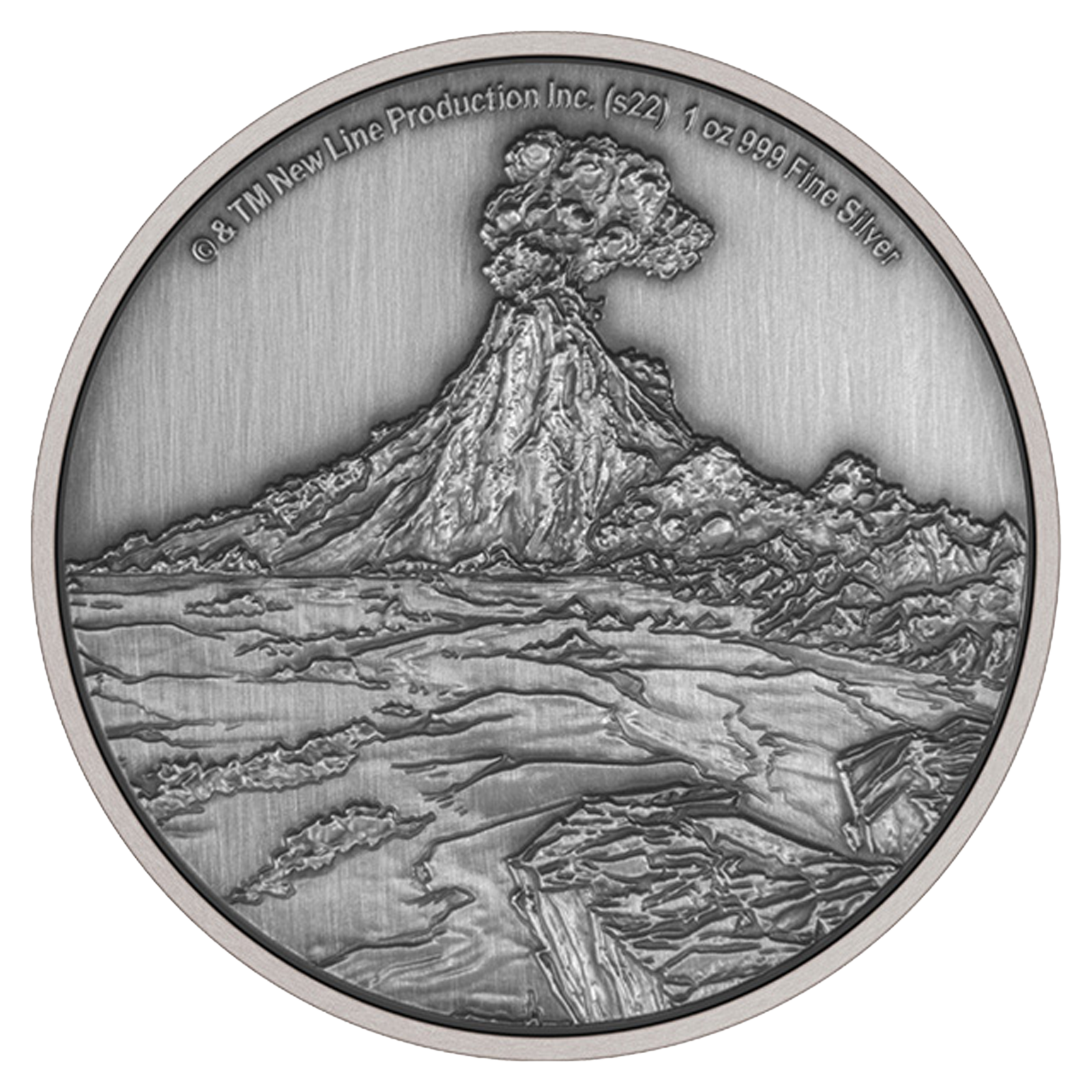 Buy 1 oz Silver THE LORD OF THE RINGS ™ Mount Doom (2022), image 0