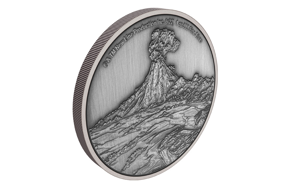 Buy 1 oz Silver THE LORD OF THE RINGS ™ Mount Doom (2022), image 3