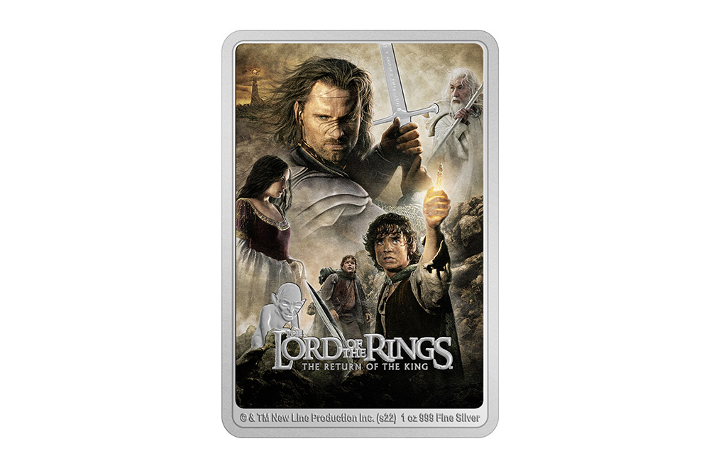 Buy 1 oz Silver THE LORD OF THE RINGS ™ Return of the King Coin (2022), image 0