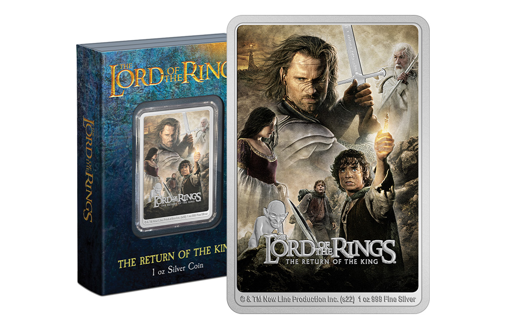 Buy 1 oz Silver THE LORD OF THE RINGS ™ Return of the King Coin (2022), image 2