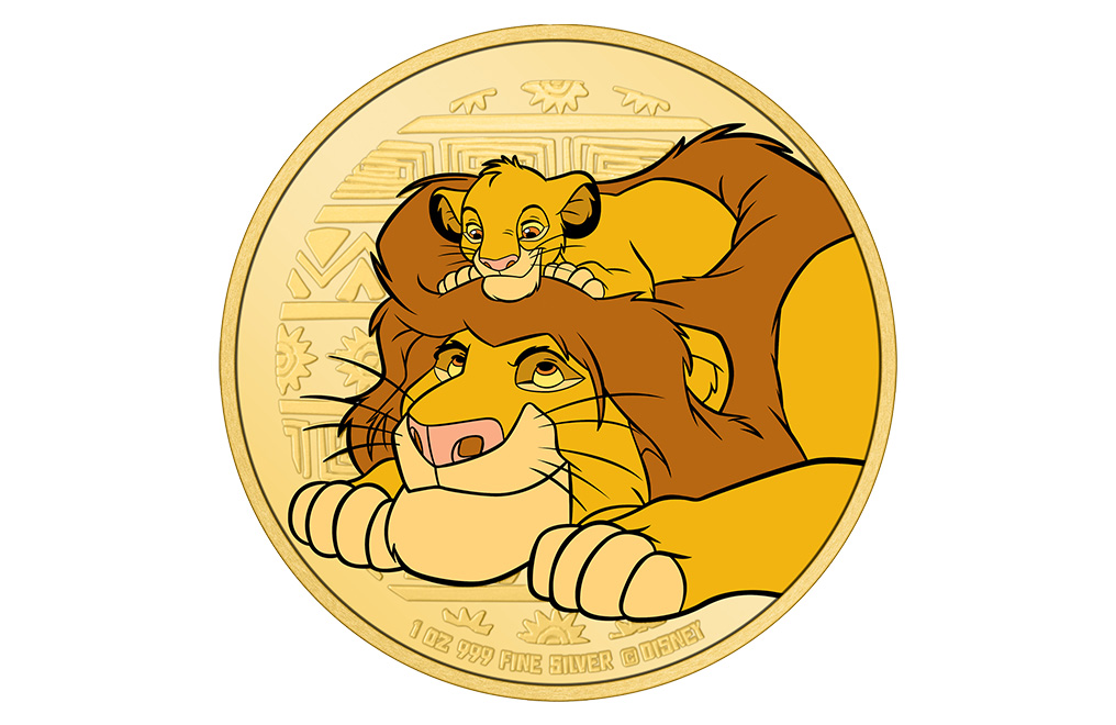 Buy 1 oz Silver Lion King 30th Anniversary Mufasa & Simba Coin (2024), image 0