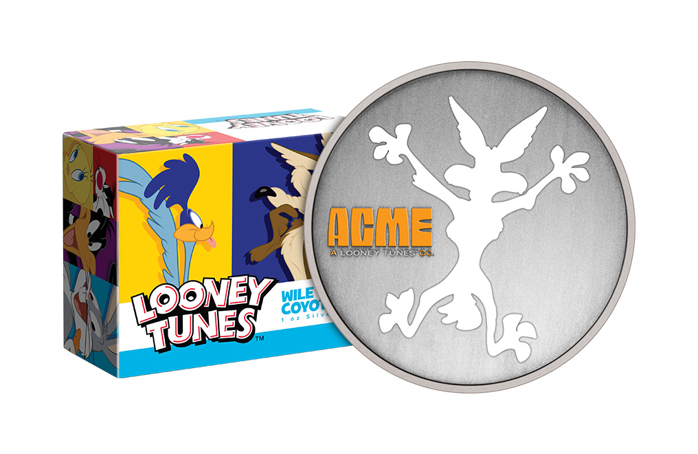 Buy 1 oz Silver Looney Tunes™ Wile E. Coyote Coin (2023), image 2