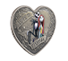 Buy 1 oz Silver Nightmare Before Christmas Heart-Shaped Love is Eternal Coin, image 2