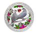 Buy 1 oz Silver Love is Precious Doves Coin (2022), image 1