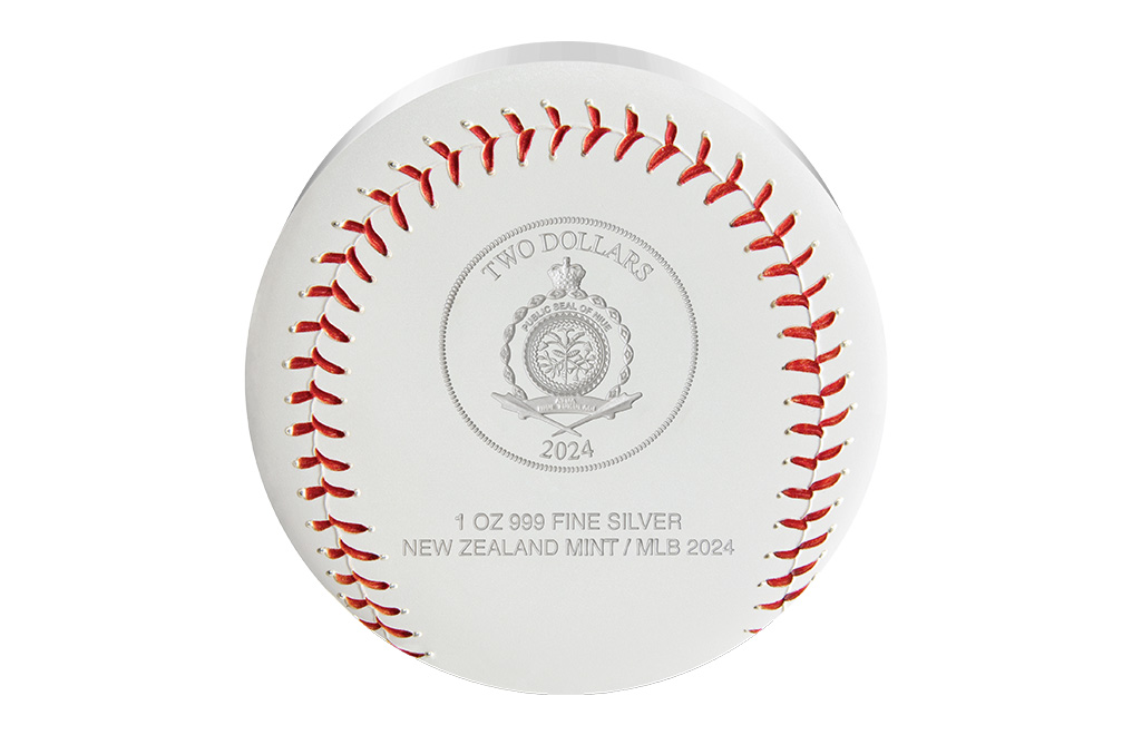 Buy 1 oz Silver MLB Logo Coin (2024), image 1