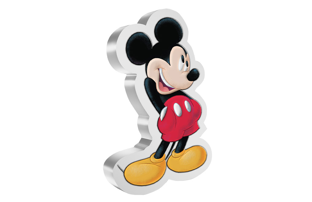 Buy 1 oz Silver Mickey Mouse Shaped Coin (2021), image 0