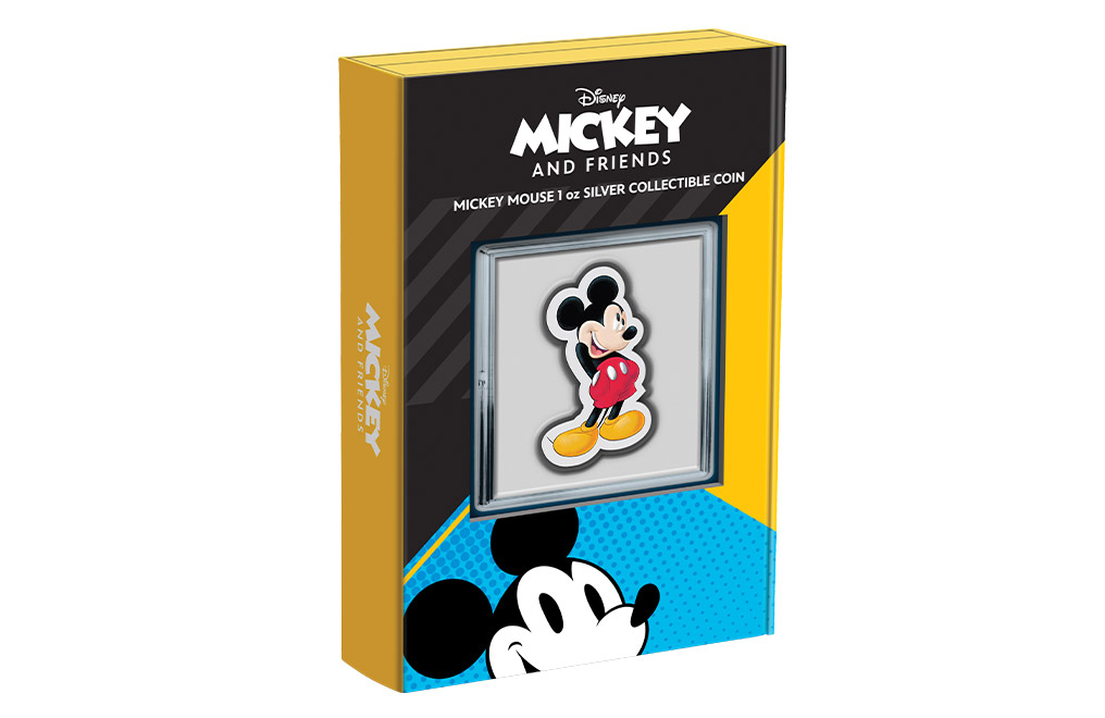 Buy 1 oz Silver Mickey Mouse Shaped Coin (2021), image 4