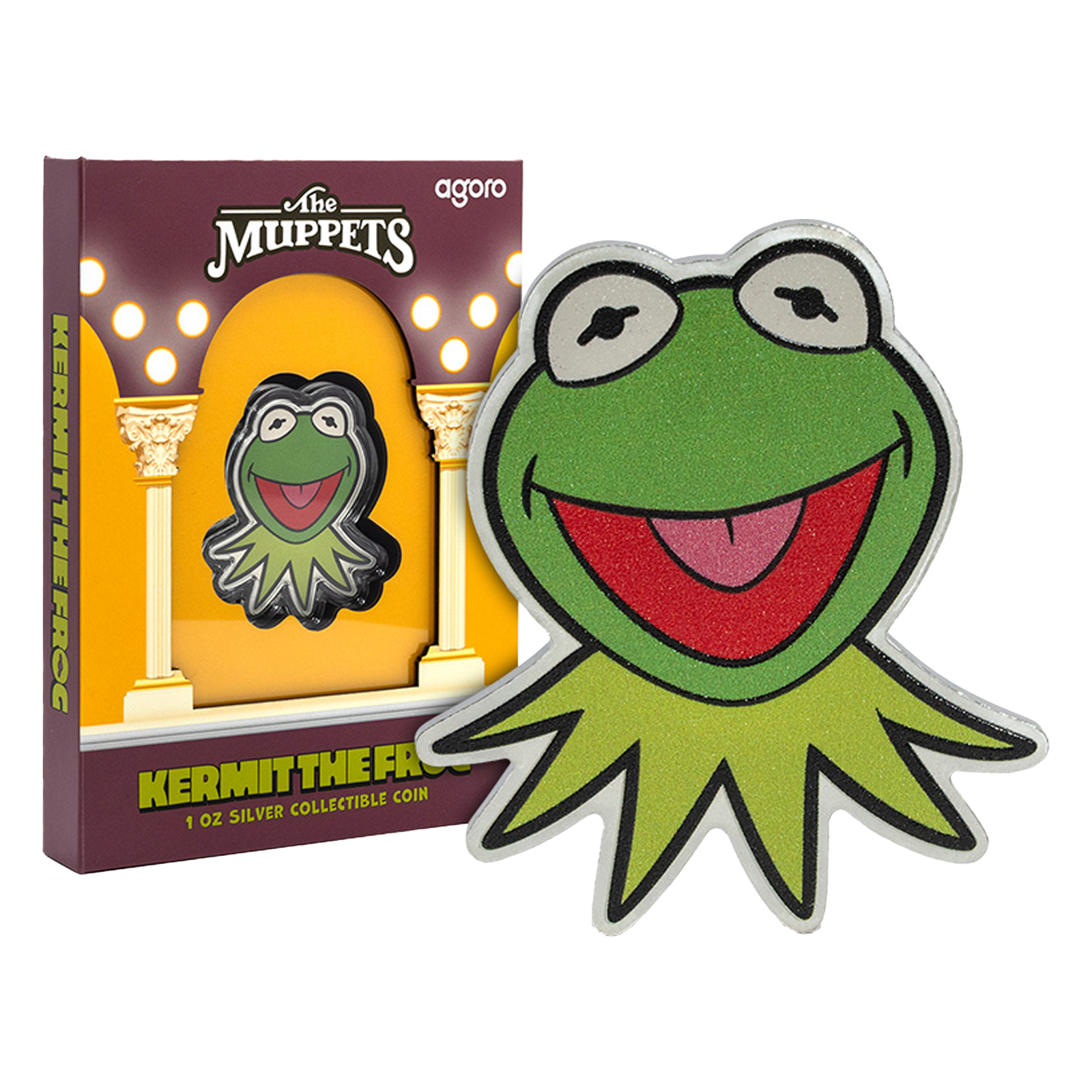 Buy 1 oz Silver Muppets Anniversary Kermit Coin (205), image 2