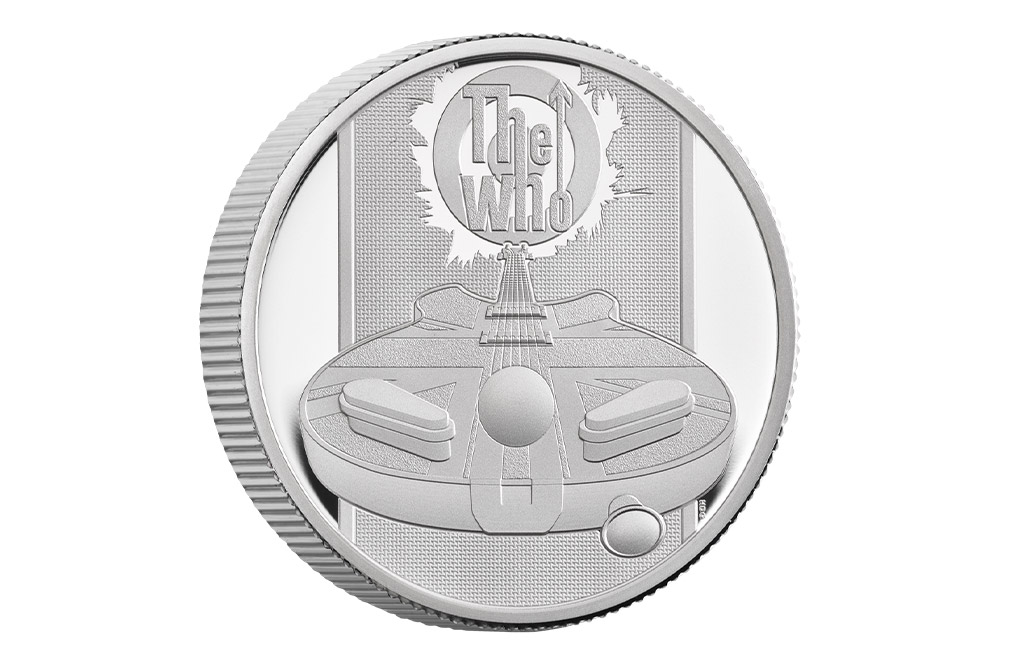 Buy 1/2 oz Silver Music Legends The Who Proof Coin (2021), image 2