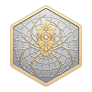 Buy 1 oz Silver Nature's Delight: The Spider Coin (2026), image 0