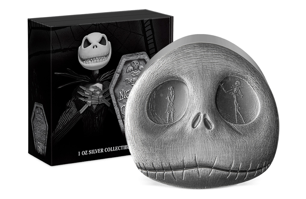 Buy1 oz Silver Nightmare Before Christmas 30th Anniversary Coin (2023), image 2