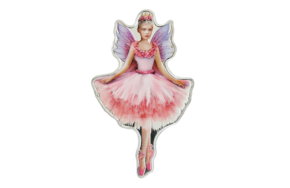 Buy 1 oz Silver Nutcracker Sugar Plum Fairy Ornament Coin (2024), image 0