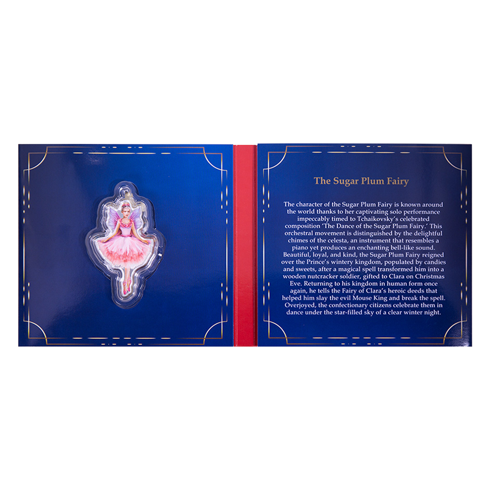 Buy 1 oz Silver Nutcracker Sugar Plum Fairy Ornament Coin (2024), image 3