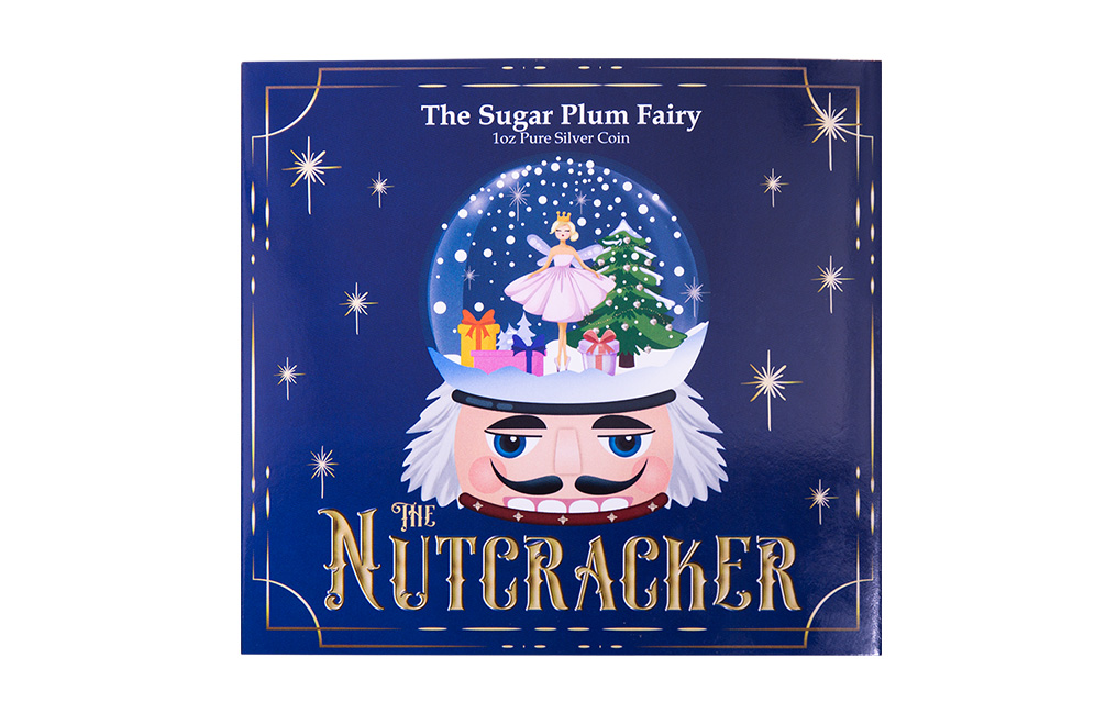 Buy 1 oz Silver Nutcracker Sugar Plum Fairy Ornament Coin (2024), image 5