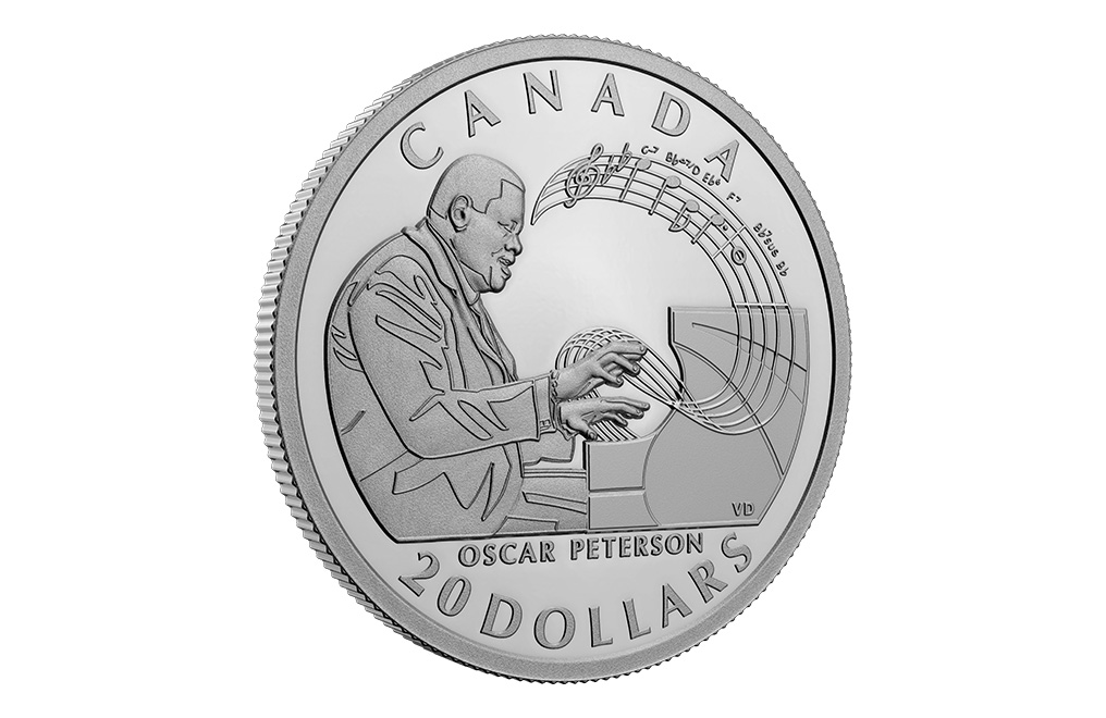 Buy 1 oz Silver Oscar Peterson Proof Coin (2022), image 0