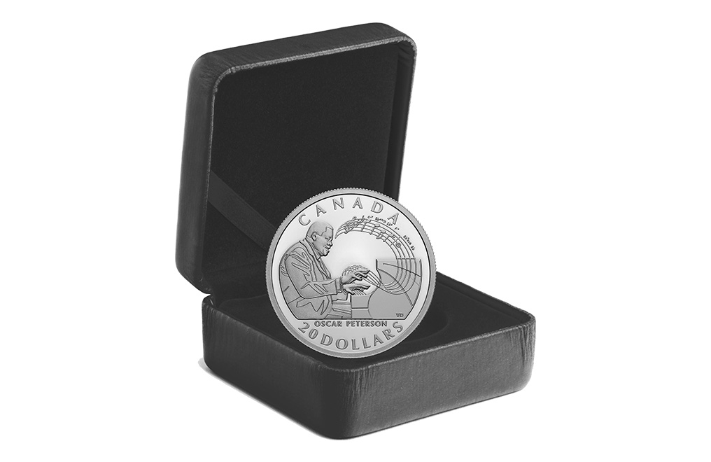 Buy 1 oz Silver Oscar Peterson Proof Coin (2022), image 3