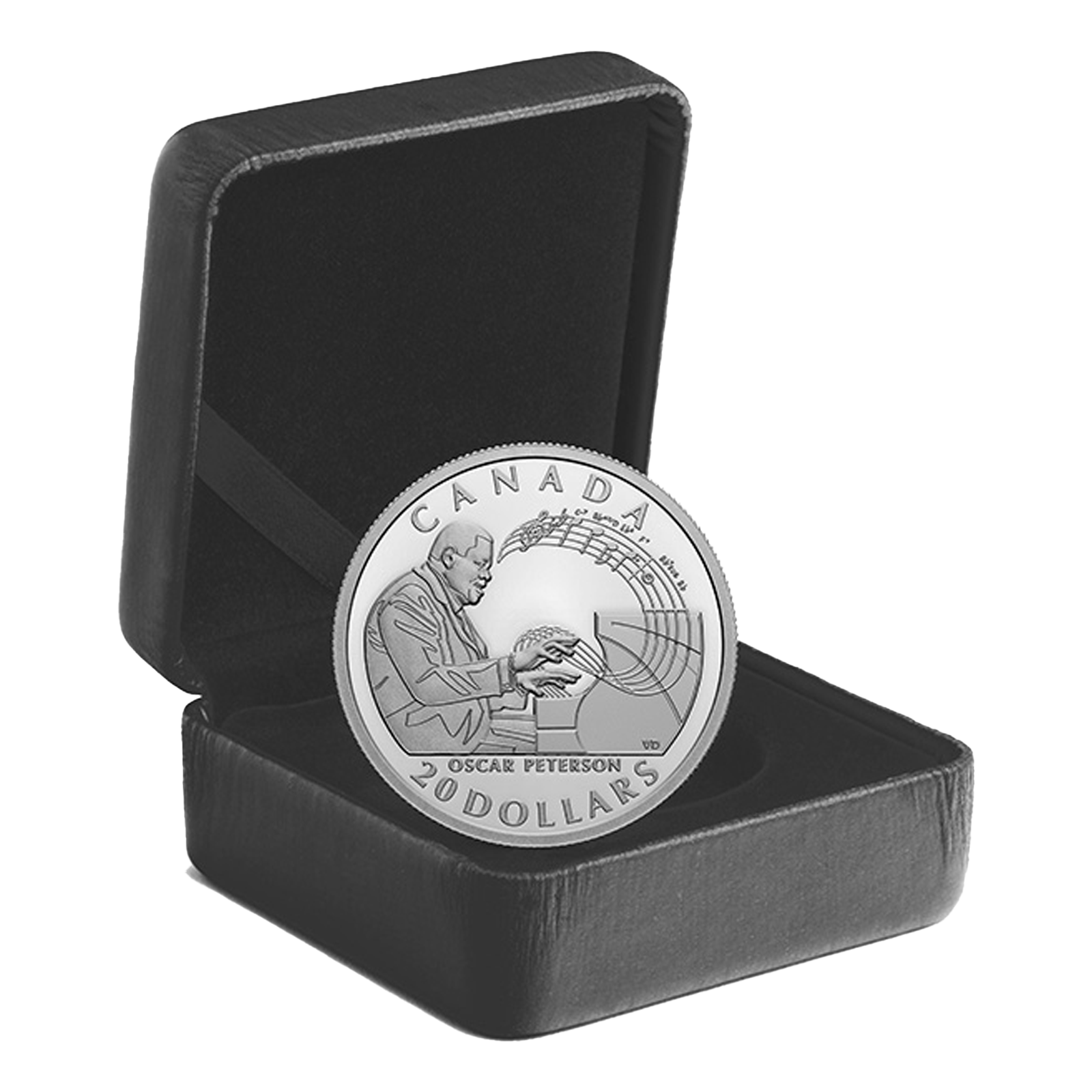 Buy 1 oz Silver Oscar Peterson Proof Coin (2022), image 3