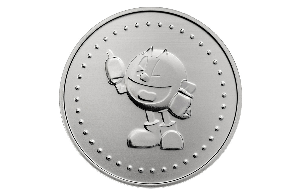 Buy 1 oz Silver PAC-MAN Game Token Round, image 0