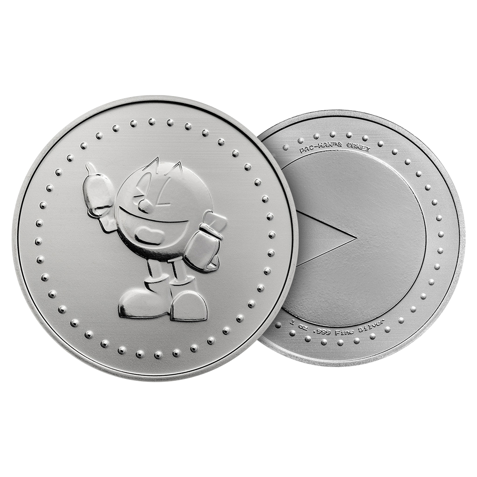 Buy 1 oz Silver PAC-MAN Game Token Round, image 0