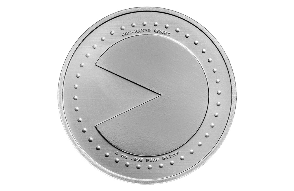 Buy 1 oz Silver PAC-MAN Game Token Round, image 1