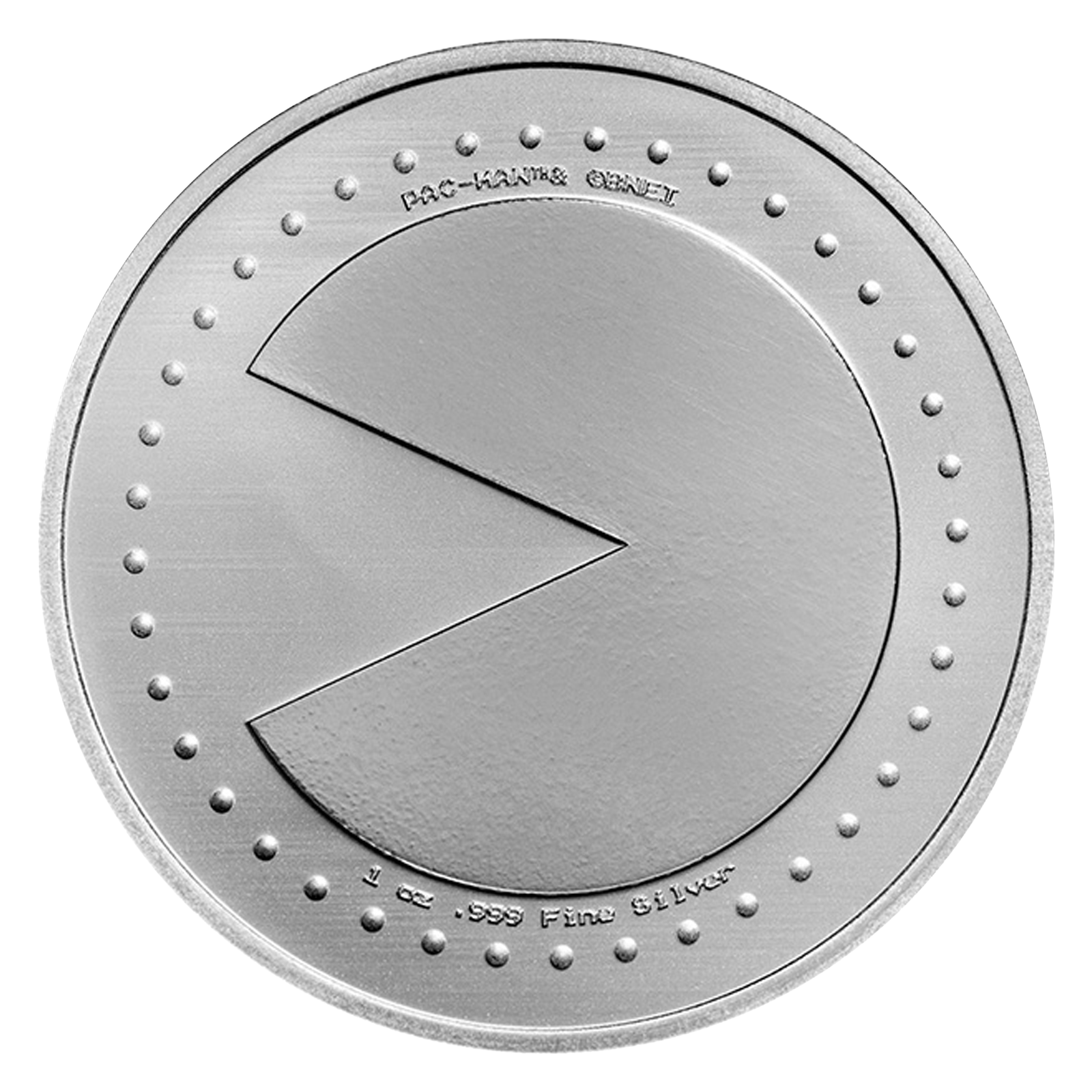 Buy 1 oz Silver PAC-MAN Game Token Round, image 2