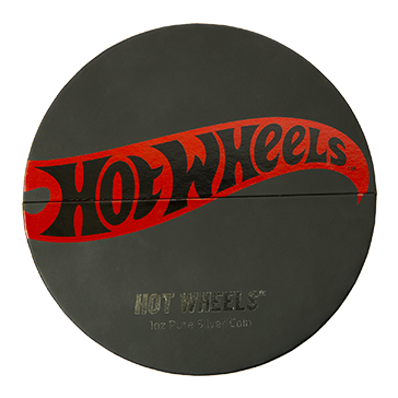 Buy 1 oz Silver PAMP Hot Wheels™ Burning Tire Coin (2025), image 4