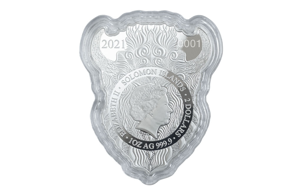 Buy 1 oz Silver Phil Lewis Spirit Animals Bison Coin (2021), image 4
