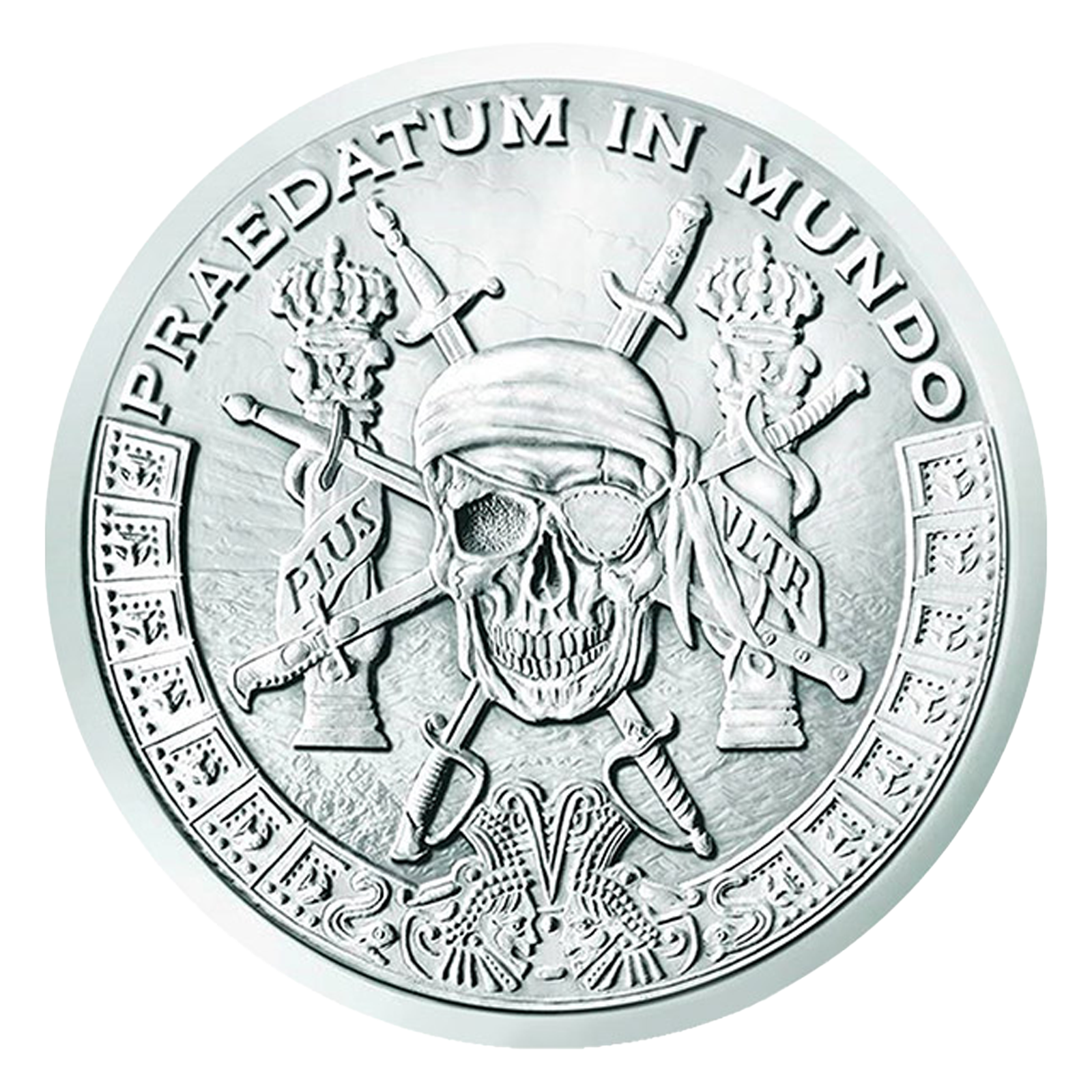Buy 1 oz Silver Shield Pieces of Eight Round, image 0