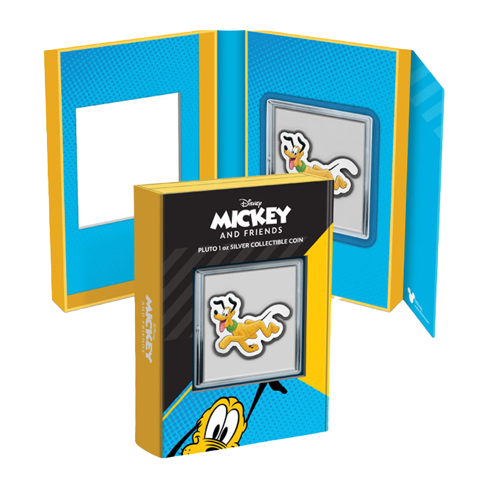 Buy 1 oz Silver Pluto Shaped Coin (2021), image 2