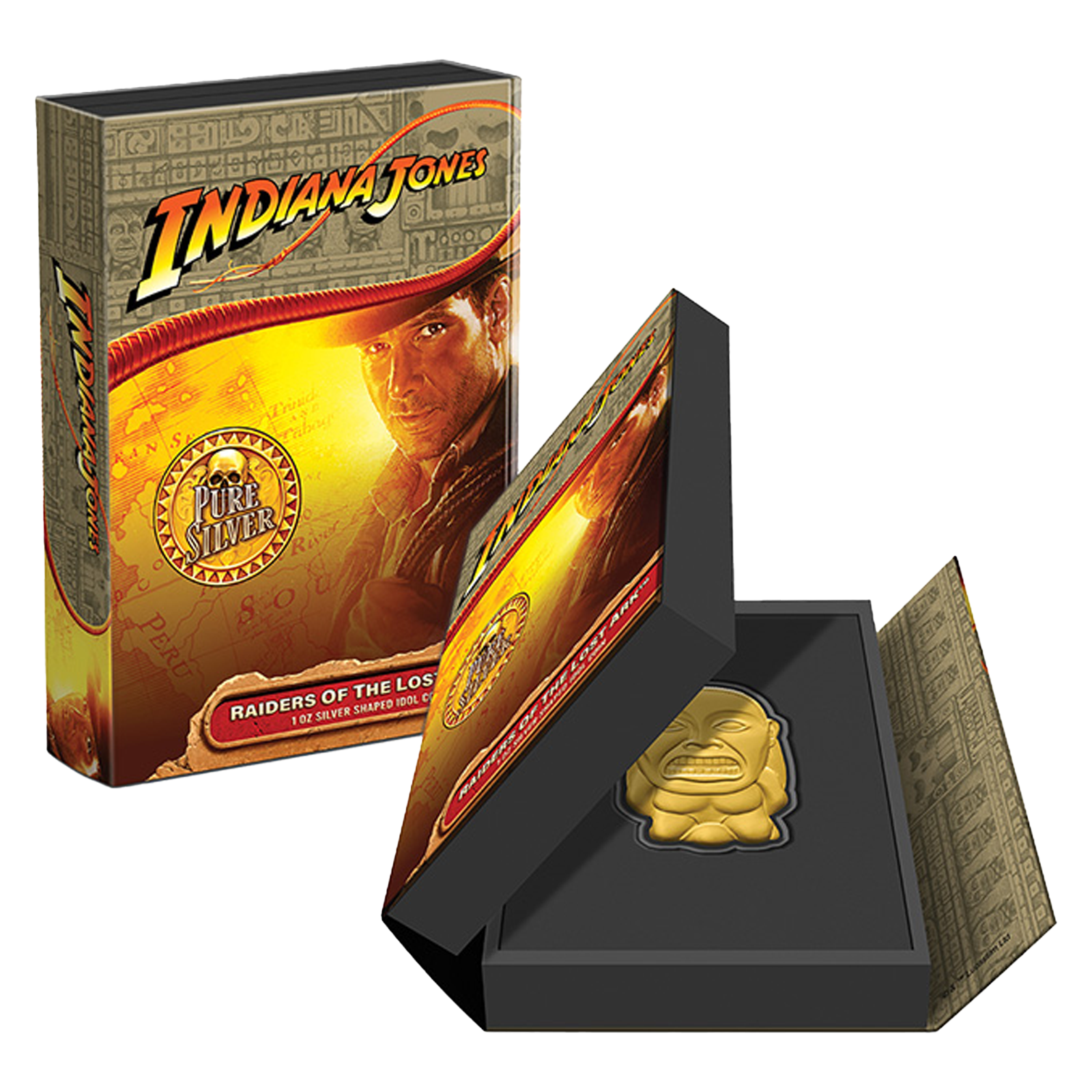 Buy 1 oz Silver Raiders of the Lost Ark™  Golden Idol Coin (2023), image 3