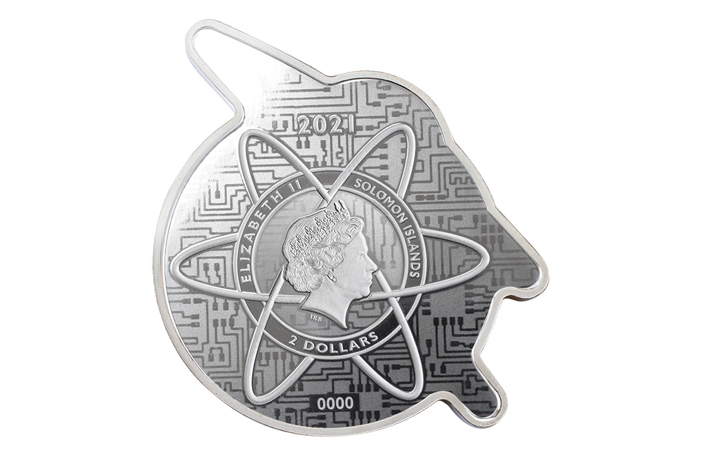 Buy 1 oz Silver Retrofuturism Rocket Coin (2021), image 1