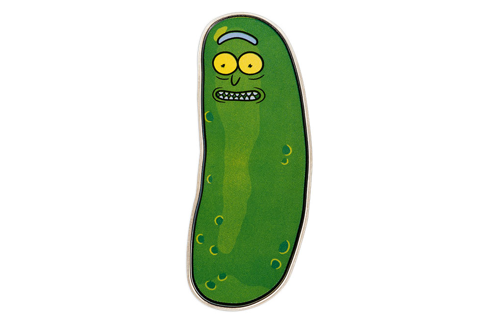 Buy 1 oz Silver Rick and Morty Pickle Rick Coin (2022), image 0