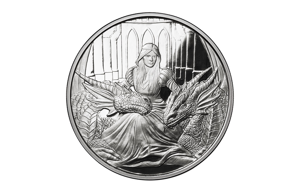 Buy 1 oz Silver Round .999 - Anne Stokes - Fierce Loyalty, image 0