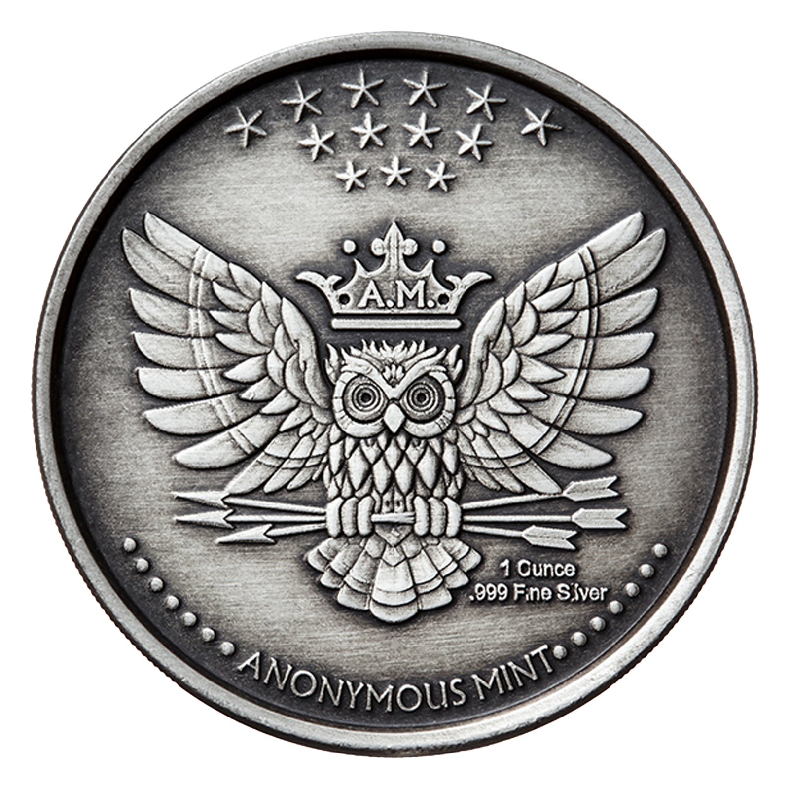 Buy 1 oz Silver Round .999- Memento Mori (Antique), image 1
